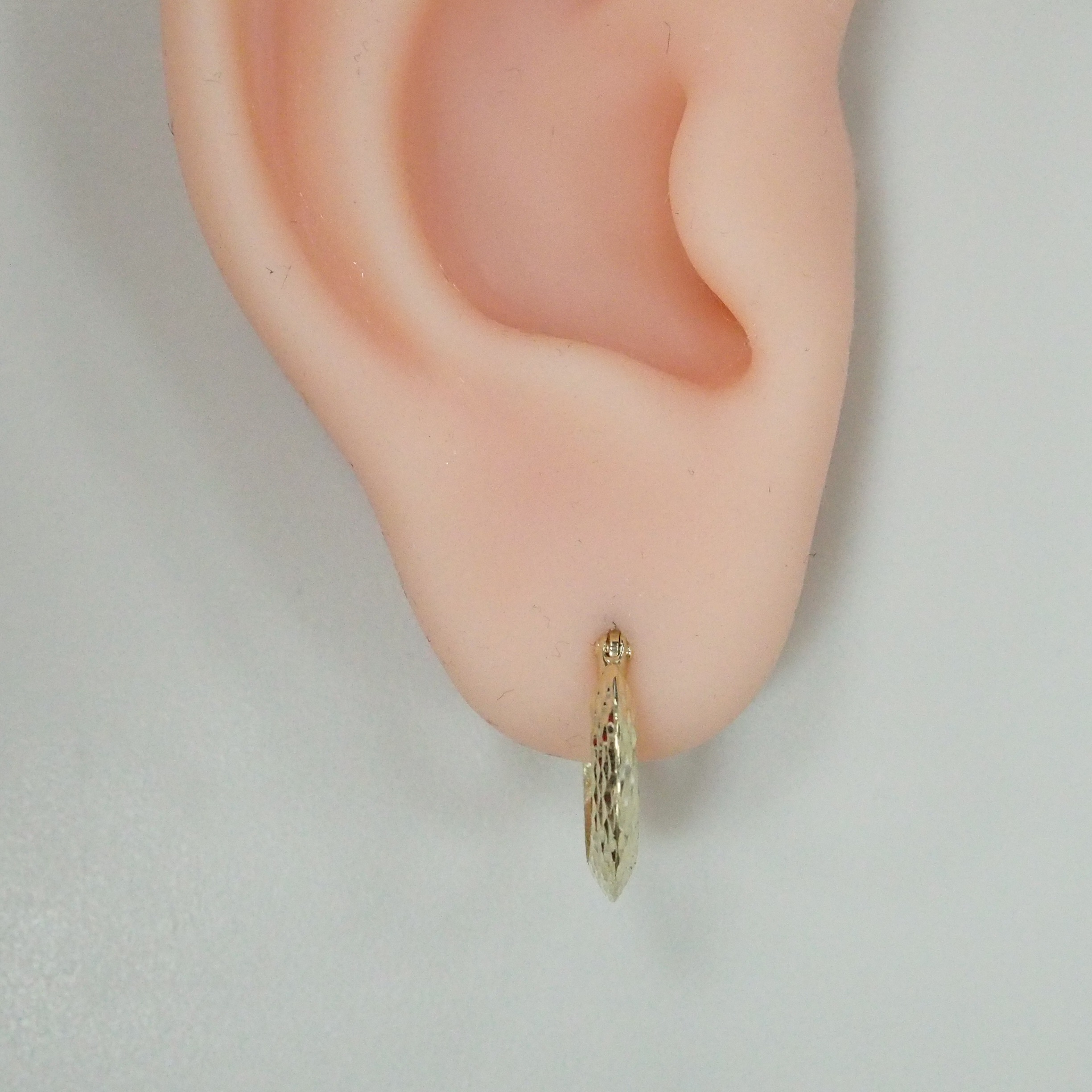 Серьги из желтого золота